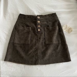 Altar’d State Corduroy Skirt